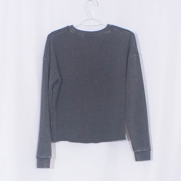 JUNK FOOD Mineral Wash Graphic Pullover Crewneck Sweatshirt Size S - Picture 2 of 6